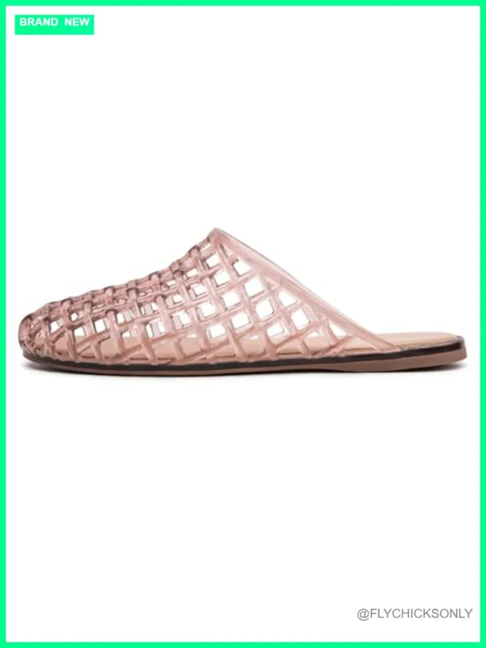 Women's Jelly Slide Sandals | Closed Toe Mesh Hollow Slides, Lightweight